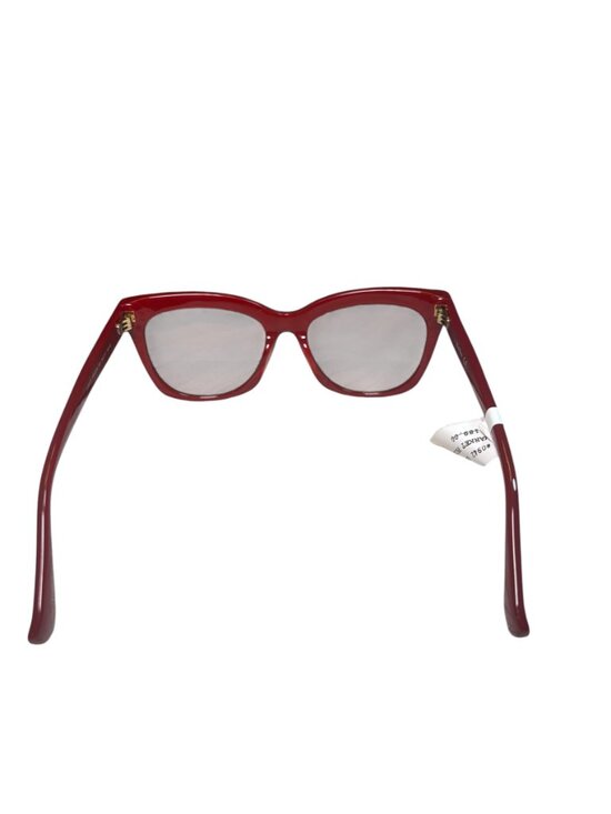 Max Mara MM0009 Red Butterfly Sunglasses 66mm NWT Case Set display picture 1
